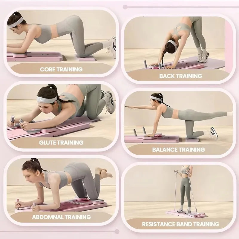 Multifunctional Mini All-in-One Pilates & Abs Fitness Trainer