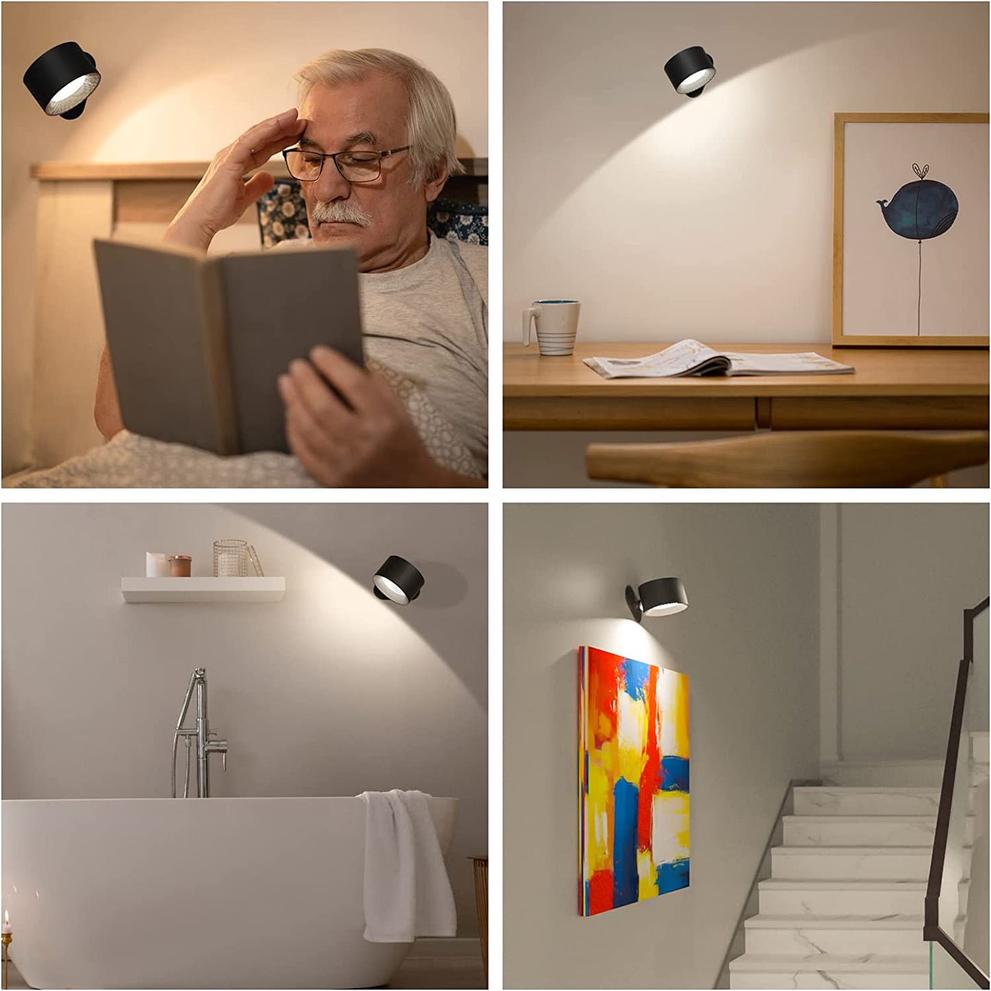 1+1 FREE |  Wireless rechargeable wall light