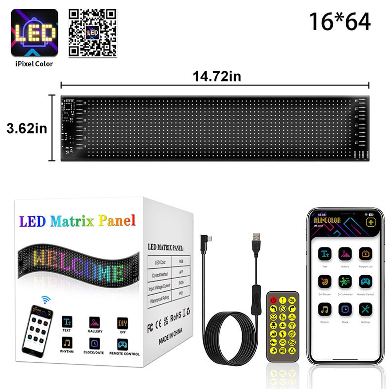 Halloween Spooktacular Deal Alert! 🎃 Devil Eyes LED Sign: App - Controlled, Animated for Car/Truck Windshields