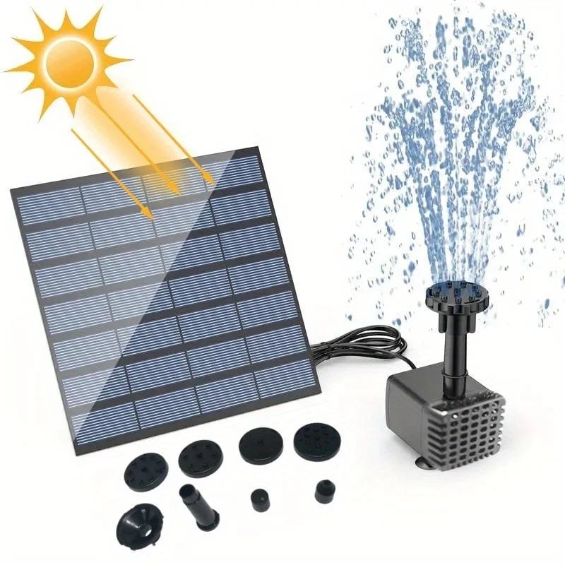 Solar Lotus Fountain
