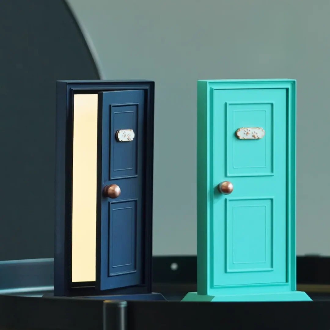 🚪🌟Open the Door to Light – Mini Door Night Light, Soft Ambient Glow & Creative Home Decor💡