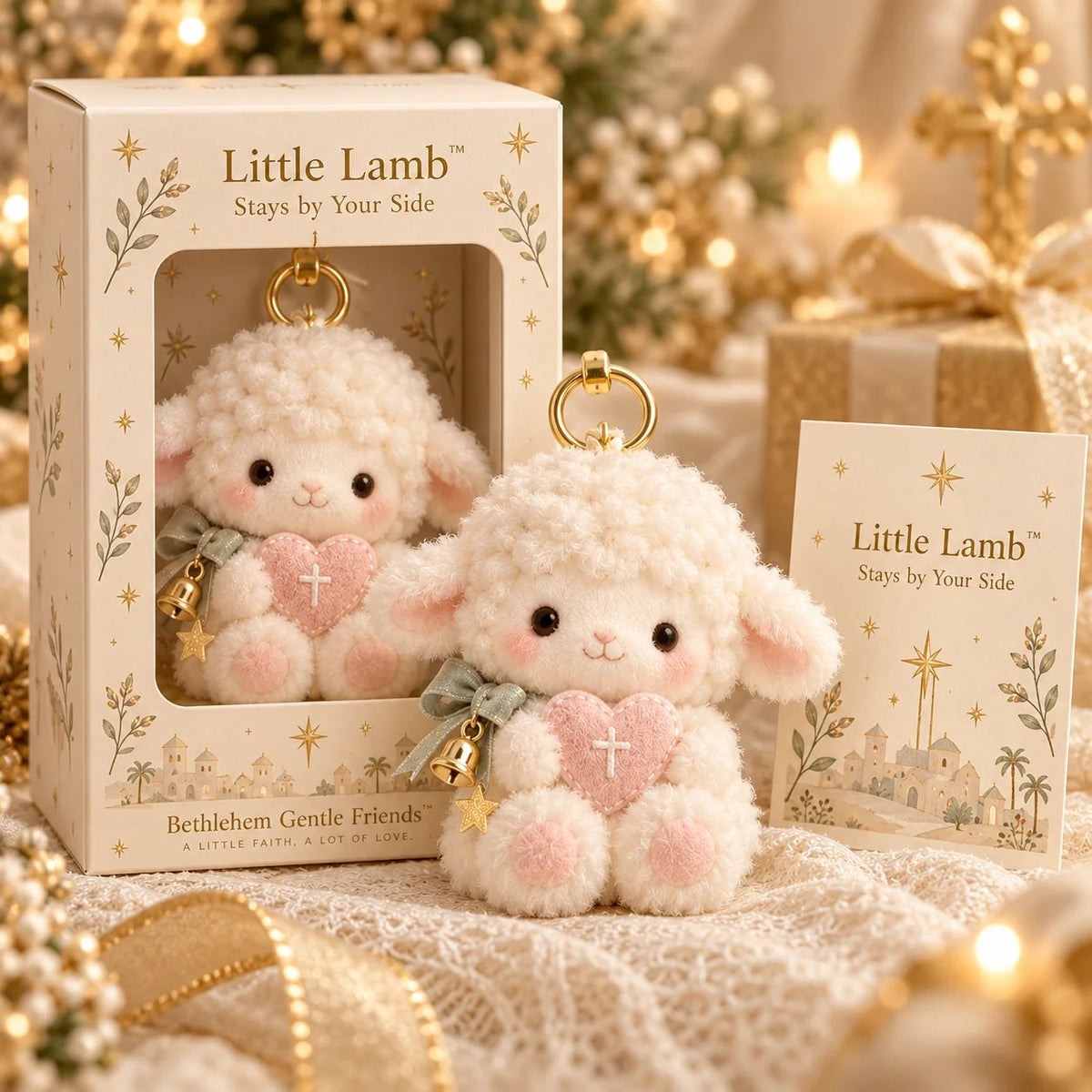 ✝️ Bethlehem Gentle Friends | 6 Faith-Inspired Plush Keepsakes with Meaningful Message Cards 💕