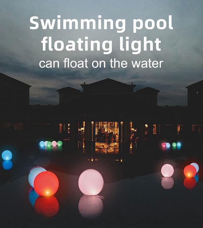 led light 16 colors glowing beach balls