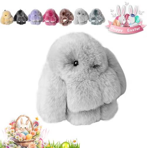 Easter Sale 🐰 Handmade Soft Bunny Pendant