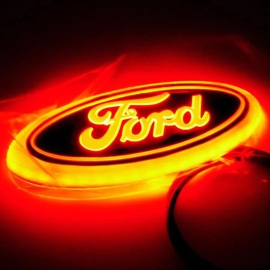 4D Car Logo Badge LED Light