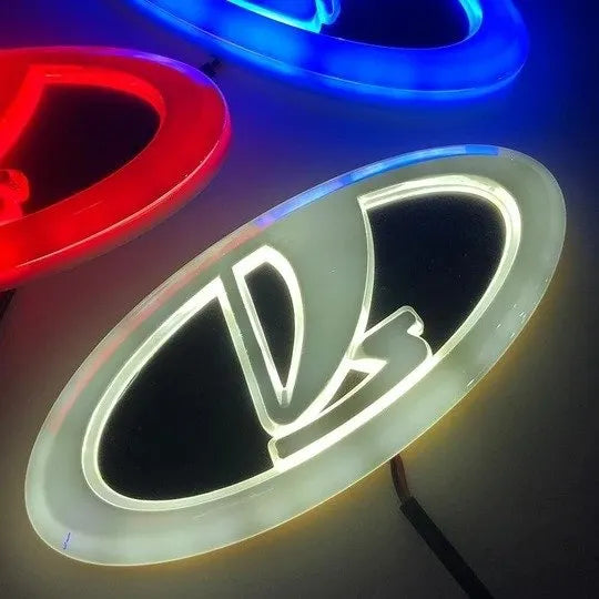4D Car Logo Badge LED Light