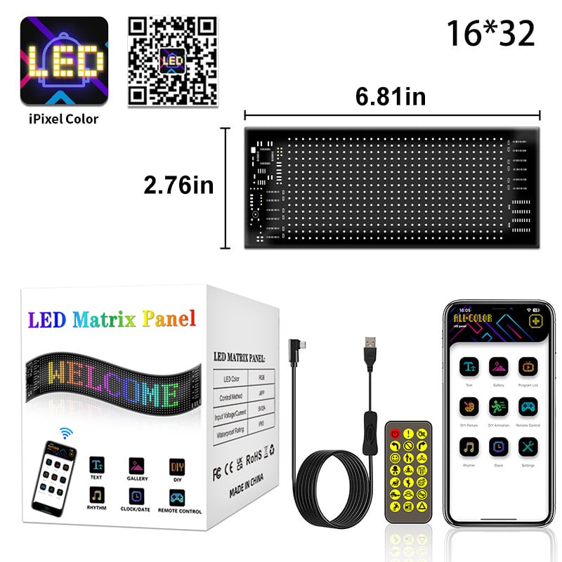 Halloween Spooktacular Deal Alert! 🎃 Devil Eyes LED Sign: App - Controlled, Animated for Car/Truck Windshields