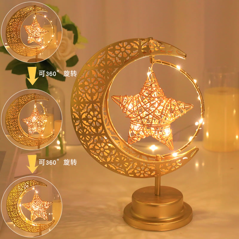 Half Moon Lamp for Bedroom