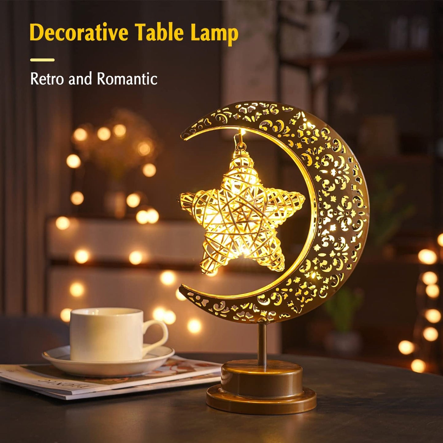 Half Moon Lamp for Bedroom